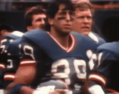Football Player In Blue Jersey Number 30 GIF
