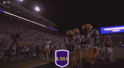 Football Player In Blue Jersey Number 92 Dancing GIF