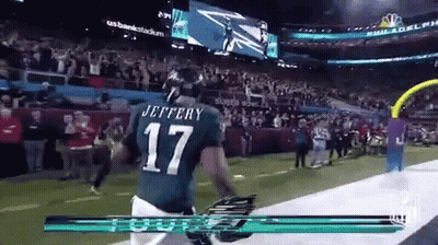 Football Player In Green Jersey Number 17 GIF