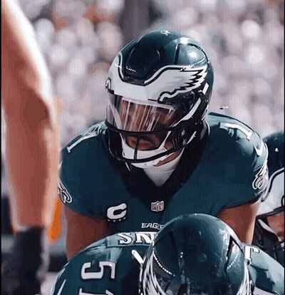 Football Player In Helmet GIF