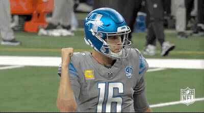 Football Player In Helmet And Number 16 Jersey GIF