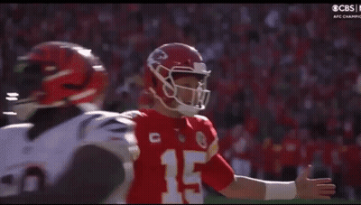 Football Player In Helmet Number 15 On Field GIF