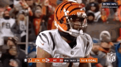 Football Player In Helmet Standing On Field GIF