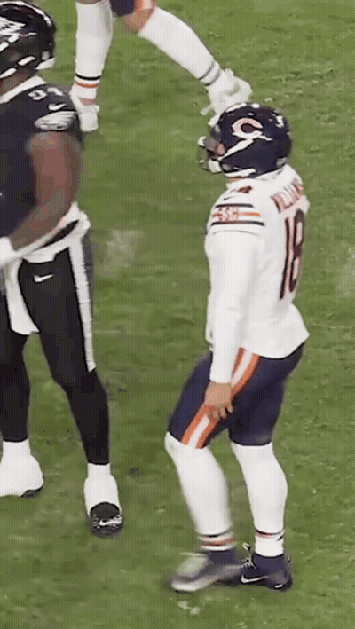 Football Player In Helmet With Letter G GIF
