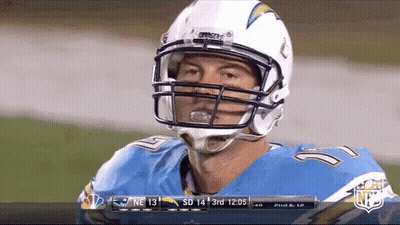 Football Player In Helmet With NFL Logo GIF