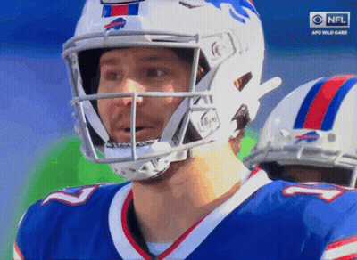 Football Player In Helmet With NFL Logo GIF