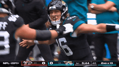 Football Player In Jersey Number 16 GIF