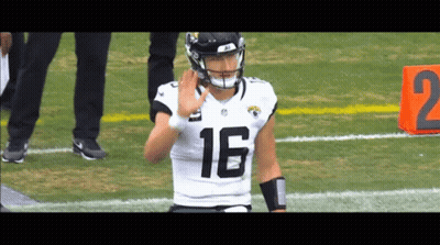 Football Player In Jersey Number 16 GIF