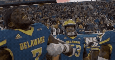 Football Player In Jersey Number 53 GIF