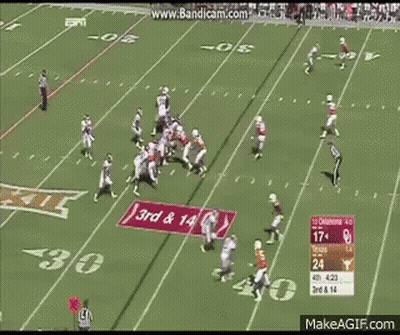 Football Player In Jersey Number 95 GIF