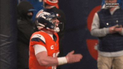 Football Player In Jersey With C GIF