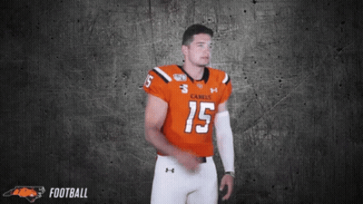 Football Player In Miami Jersey GIF