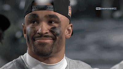 Football Player In Number 1 Jersey Running GIF