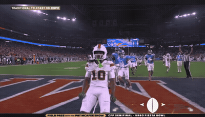Football Player In Number 10 Jersey On Field GIF