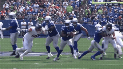 Football Player In Number 10 Jersey On Field GIF