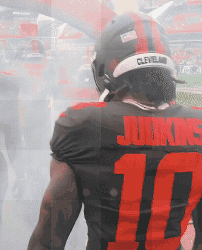Football Player In Number 11 Jersey GIF