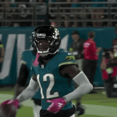 Football Player In Number 12 Jersey GIF