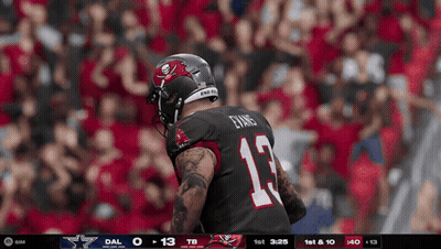 Football Player In Number 13 Jersey GIF