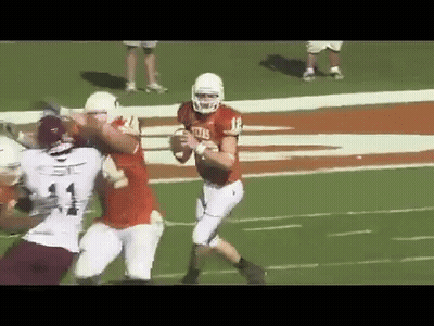 Football Player In Number 18 Jersey GIF