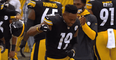 Football Player In Number 19 Jersey GIF