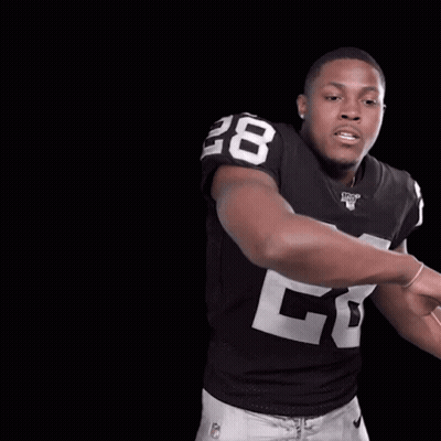 Football Player In Number 28 Jersey GIF