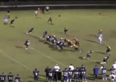 Football Player In Number 3 Jersey GIF