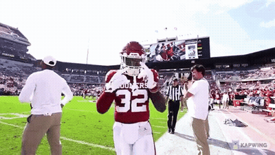 Football Player in Number 32 Jersey