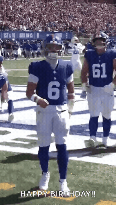 Football Player In Number 6 Jersey Walking On Field GIF