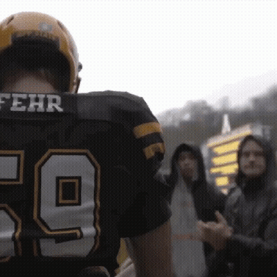Football Player In Number 9 Jersey GIF