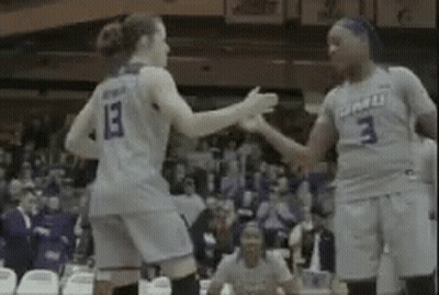Football Player In Purple Uniform Number 3 GIF