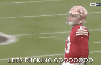 Football Player In Red Jersey And Helmet GIF
