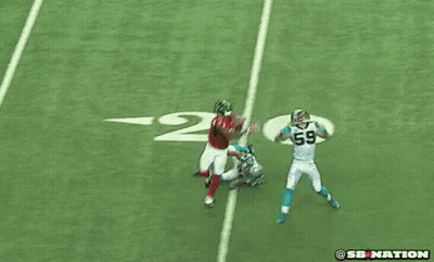 Football Player In Red Jersey Number 11 GIF