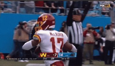 Football Player In Red Jersey Number 17 GIF