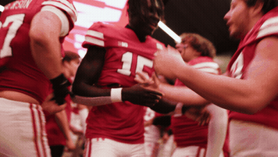 Football Player In Red Jersey Number 17 GIF