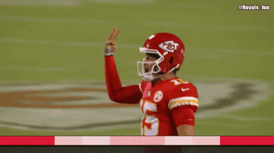 Football Player In Red Jersey Number 5 GIF