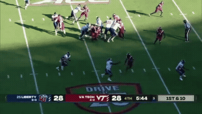 Football Player In Red Jersey Number 7 GIF
