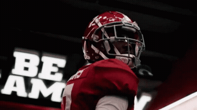 Football Player In Red Jersey Number 7 GIF