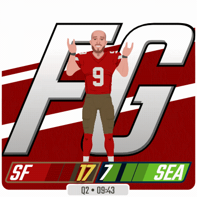 Football Player In Red Jersey Number 9 GIF