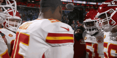 Football Player In Red Uniform Number 95 GIF