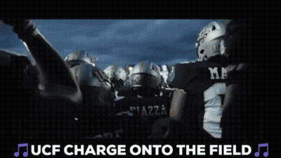 Football Player In Red Uniform Running On Field GIF