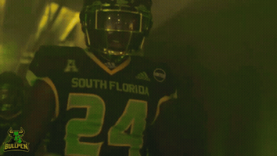 Football Player In South Florida Jersey GIF