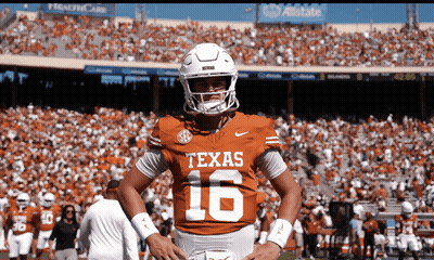 Football Player In Texas 16 Jersey GIF
