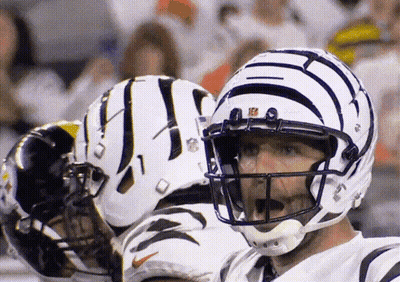 Football Player In White Helmet With NFL Logo GIF