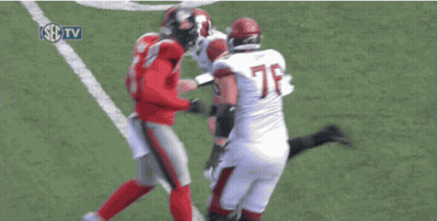 Football Player In White Jersey Number 10 GIF