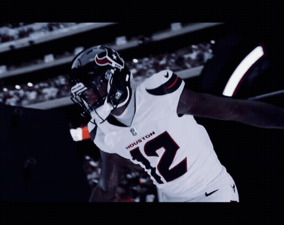 Football Player In White Jersey Number 12 GIF