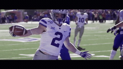 Football Player In White Jersey Number 2 GIF