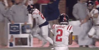 Football Player In White Jersey Number 2 GIF
