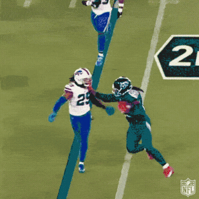 Football Player In White Jersey Number 23 GIF
