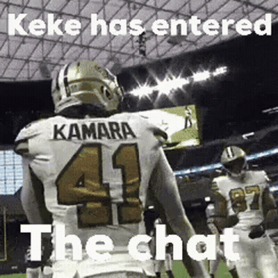 Football Player In White Jersey Number 41 GIF