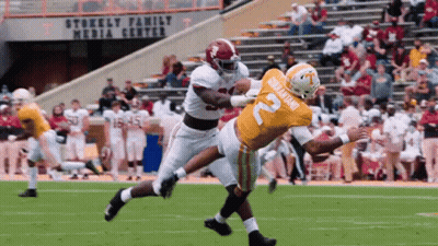 Football Player In Yellow Jersey Number 2 GIF